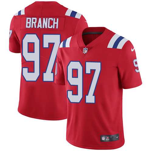 Nike New England Patriots #97 Alan Branch Red Alternate NFL Vapor Untouchable Limited Jersey,We sell and wholesale Nike New England Patriots #97 Alan Branch Red Alternate NFL Vapor Untouchable Limited Jersey on line form chian!